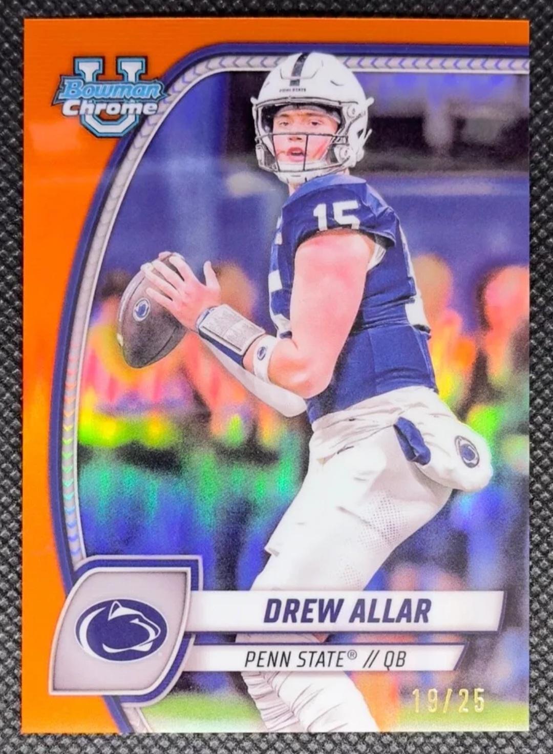 Drew Allar [Orange Refractor] #4