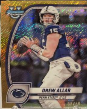 Drew Allar [Shimmer Gold Refractor] #4