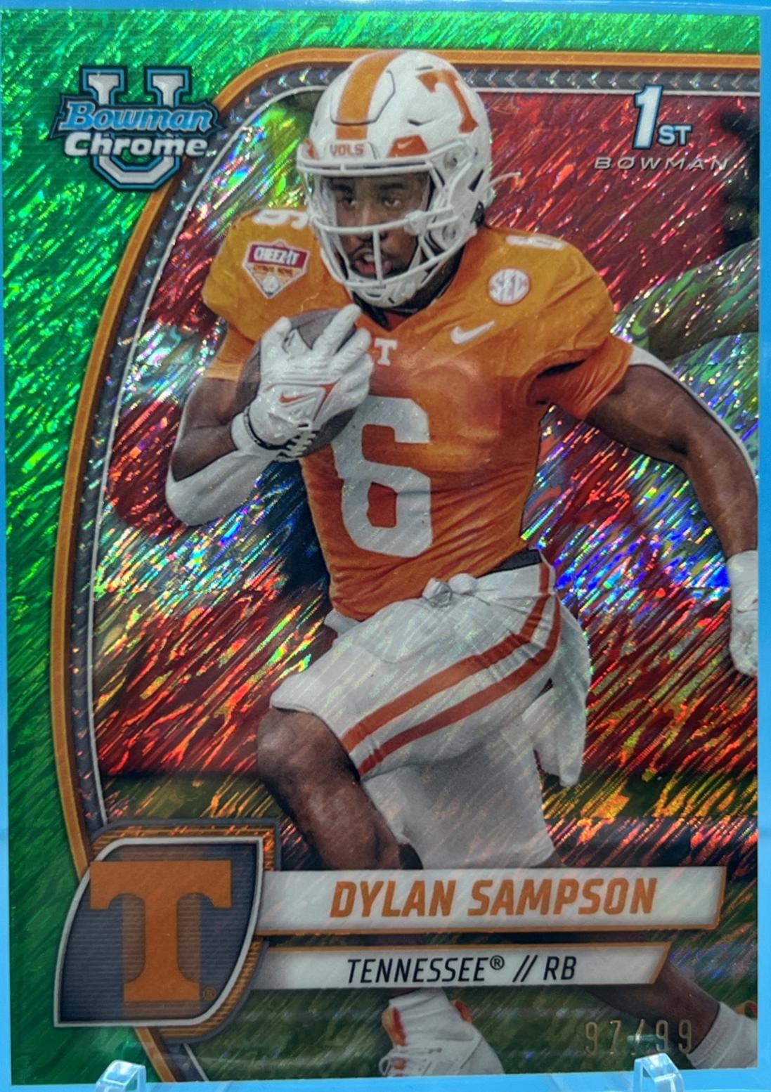 Dylan Sampson [Shimmer Green Refractor] #69