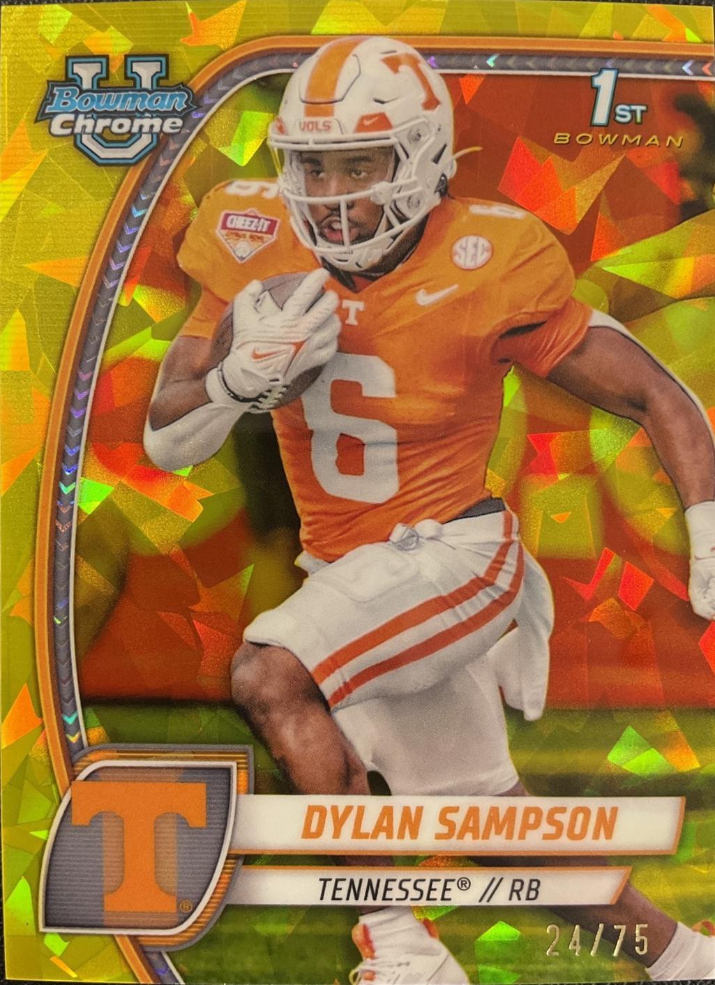 Dylan Sampson [Yellow Refractor] #69
