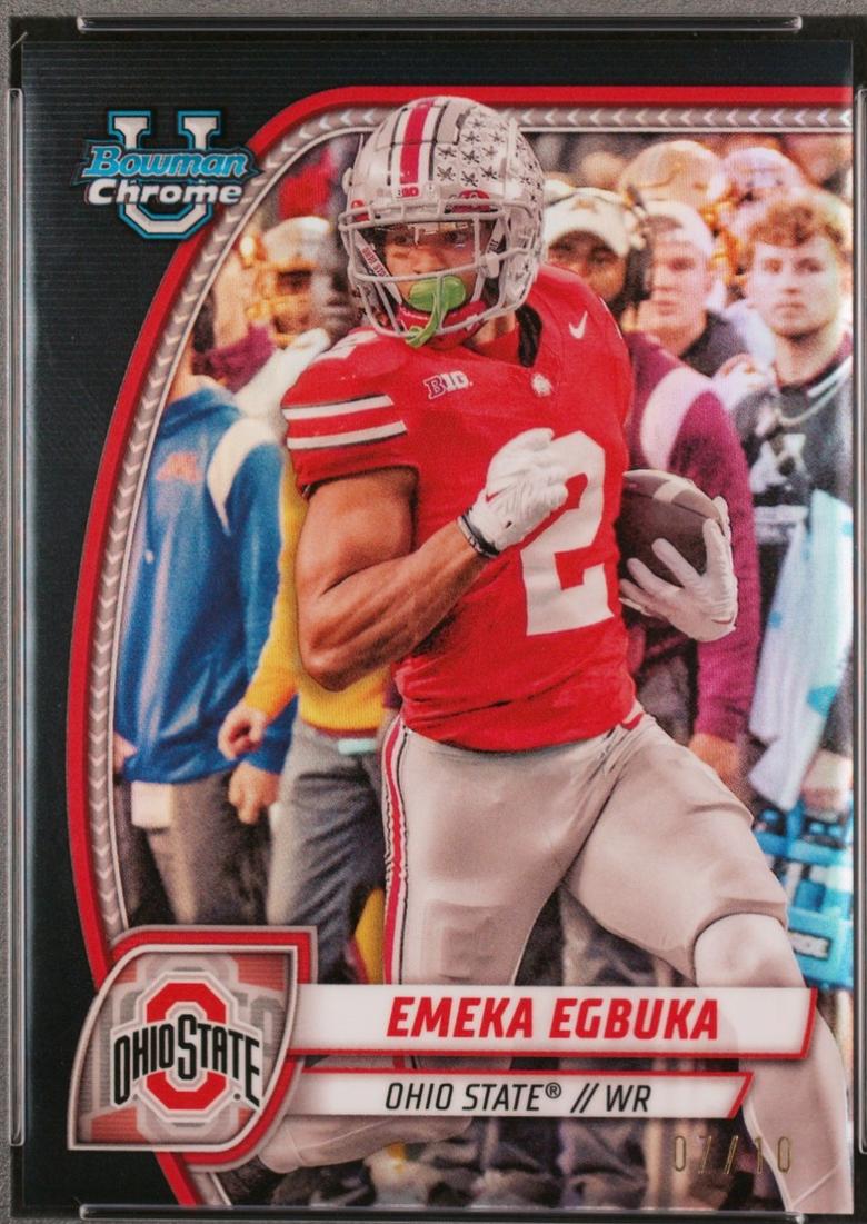 Emeka Egbuka [Black Refractor] #70