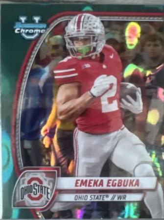 Emeka Egbuka [Green Lava Refractor] #70