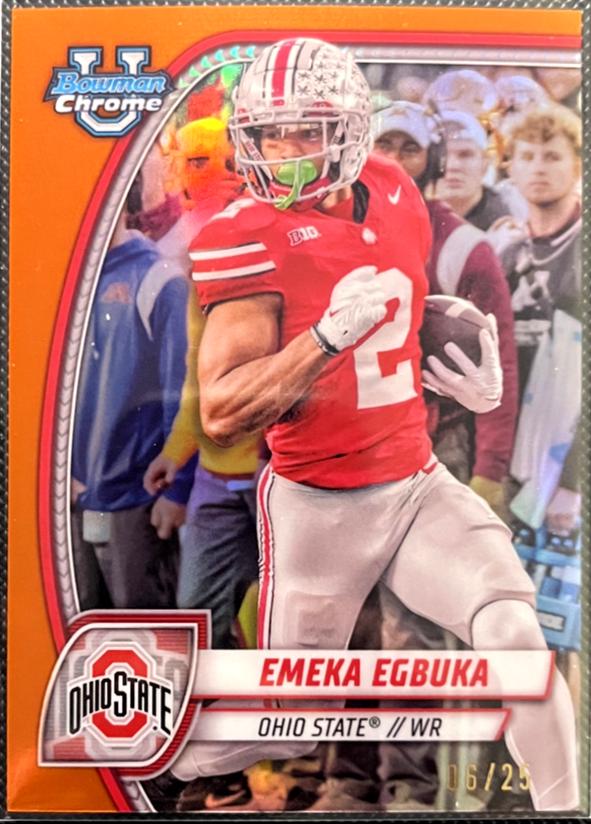 Emeka Egbuka [Orange Refractor] #70