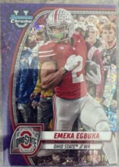 Emeka Egbuka [Purple Mini Diamond Refractor] #70