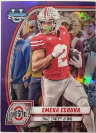 Emeka Egbuka [Purple Refractor] #70