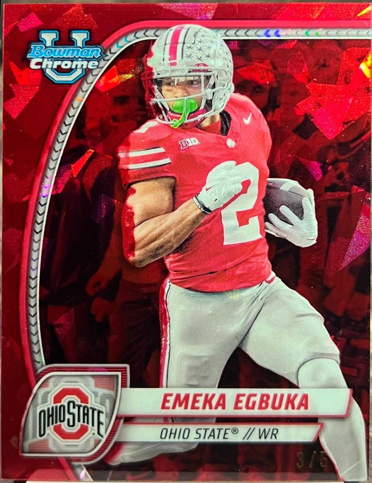 Emeka Egbuka [Red Refractor] #70