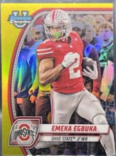 Emeka Egbuka [Yellow Refractor] #70