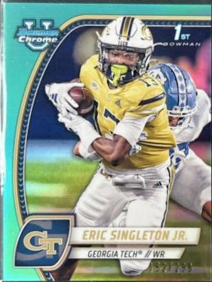 Eric Singleton Jr. [Aqua Refractor] #71