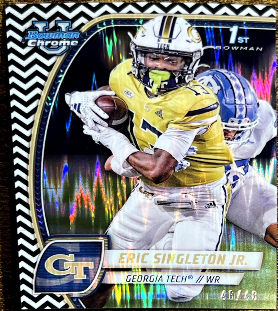 Eric Singleton Jr. [Black White Stealth Refractor] #71