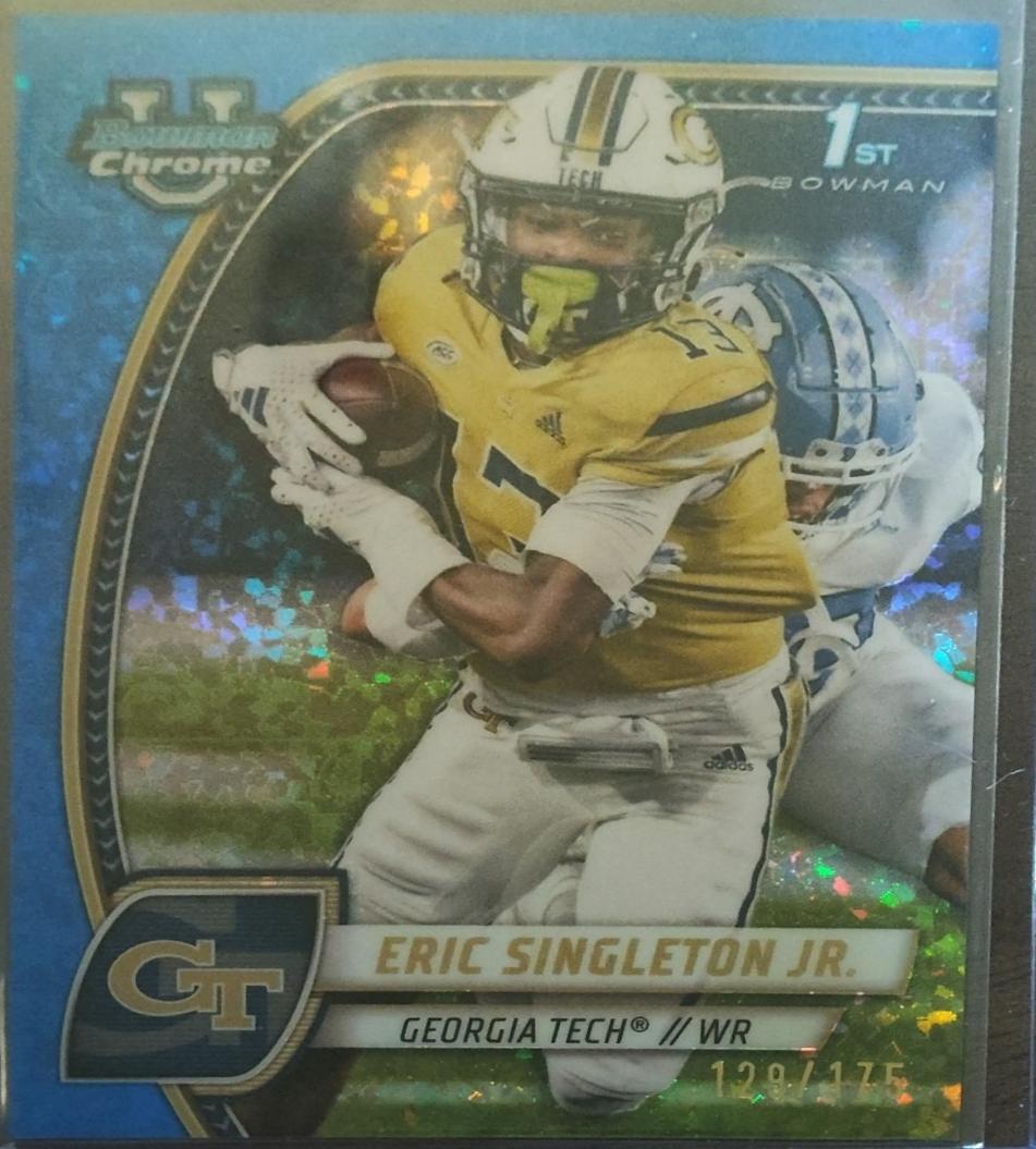 Eric Singleton Jr. [Blue Mini Diamond Refractor] #71