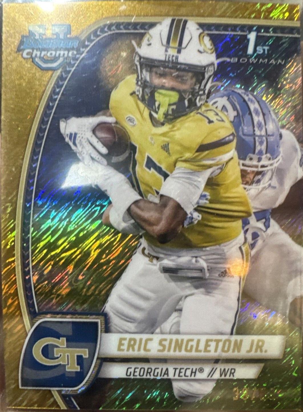 Eric Singleton Jr. [Shimmer Gold Refractor] #71