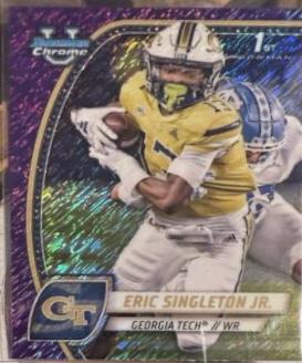 Eric Singleton Jr. [Shimmer Purple Refractor] #71