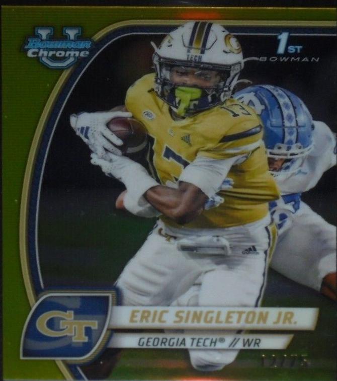 Eric Singleton Jr. [Yellow Refractor] #71