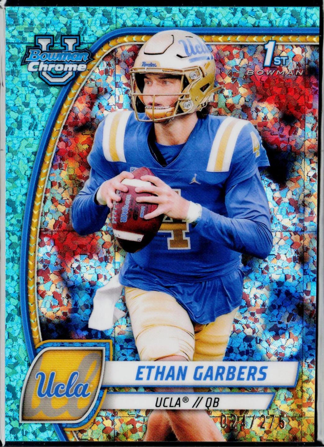 Ethan Garbers [Aqua Mini Diamond Refractor] #72