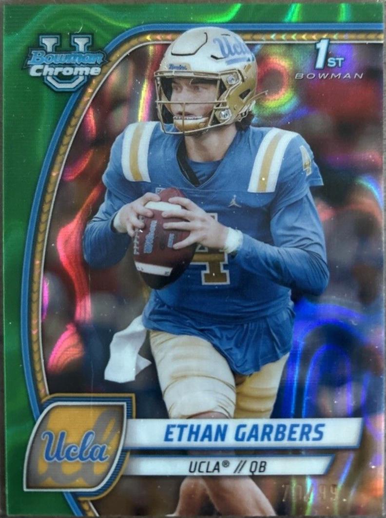 Ethan Garbers [Green Lava Refractor] #72