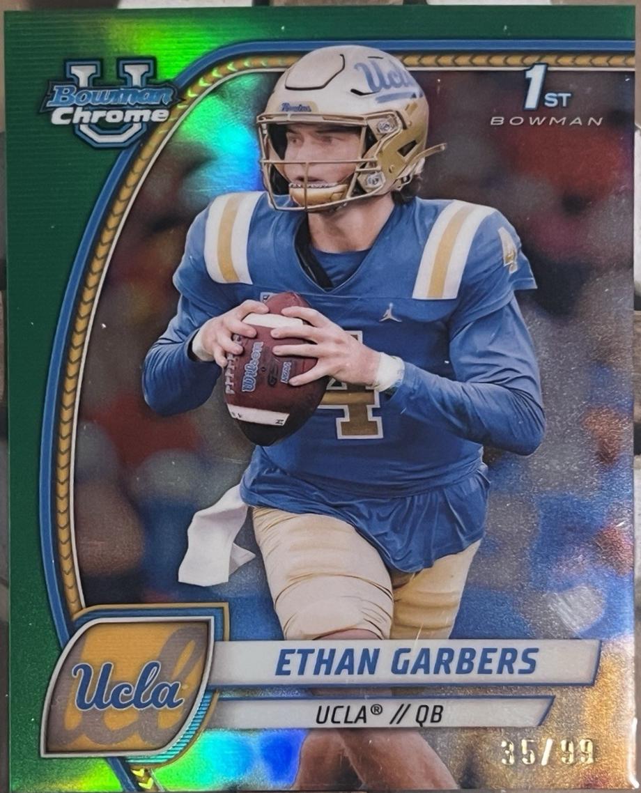 Ethan Garbers [Green Refractor] #72