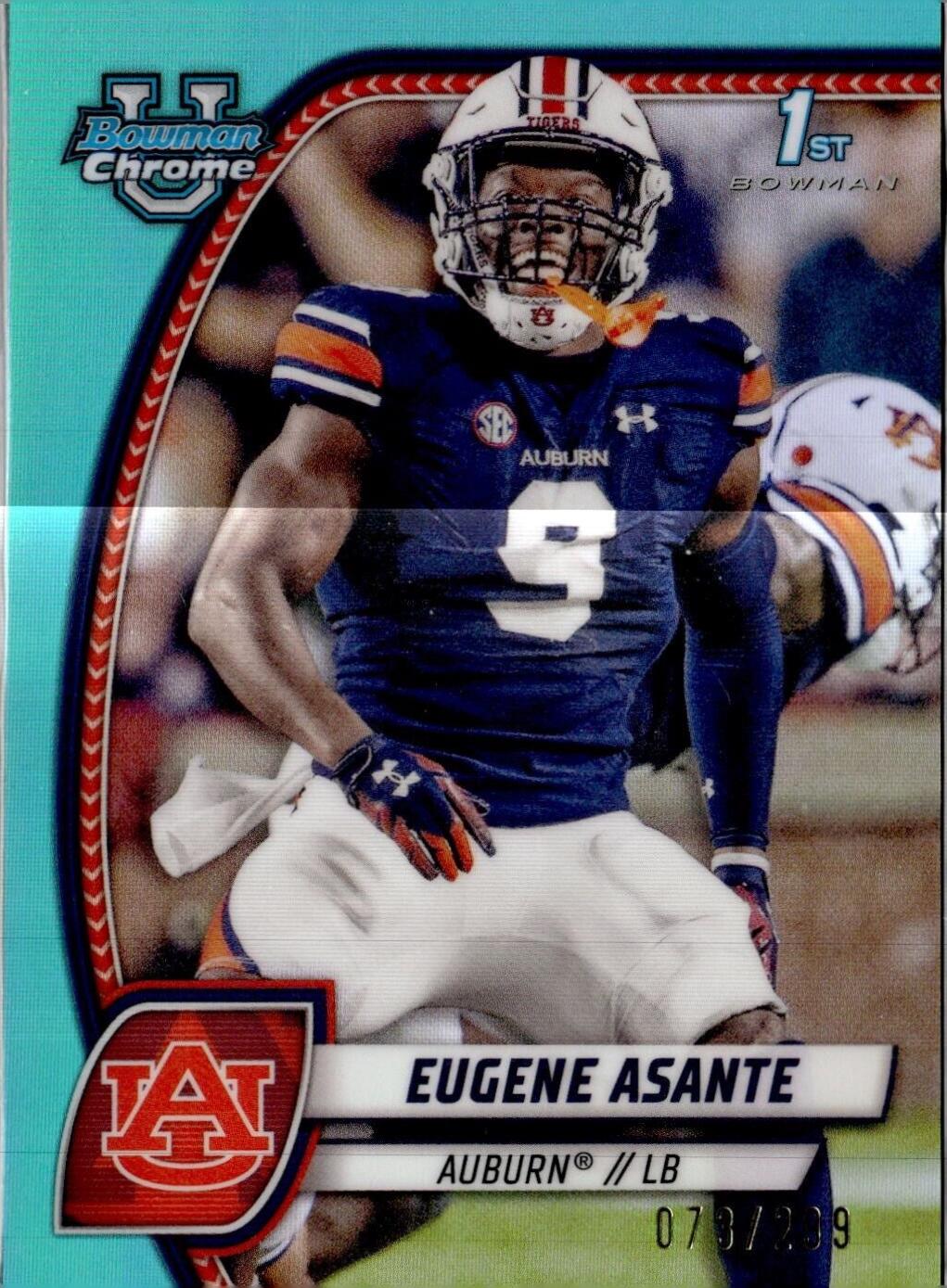 Eugene Asante [Aqua Refractor] #73