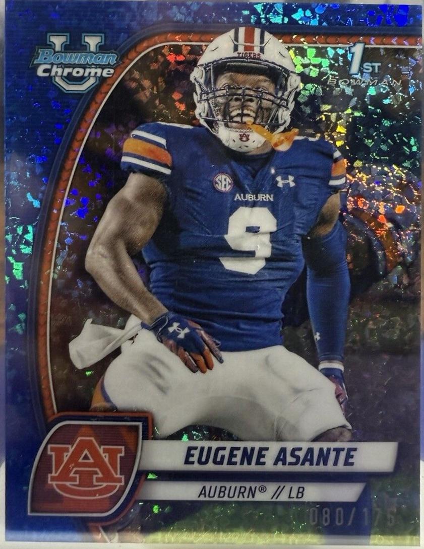 Eugene Asante [Blue Mini Diamond Refractor] #73