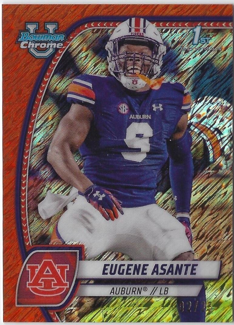 Eugene Asante [Shimmer Orange Refractor] #73