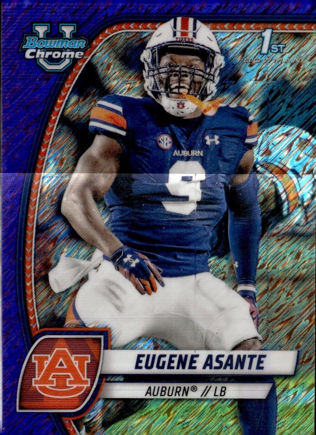 Eugene Asante [Shimmer Purple Refractor] #73