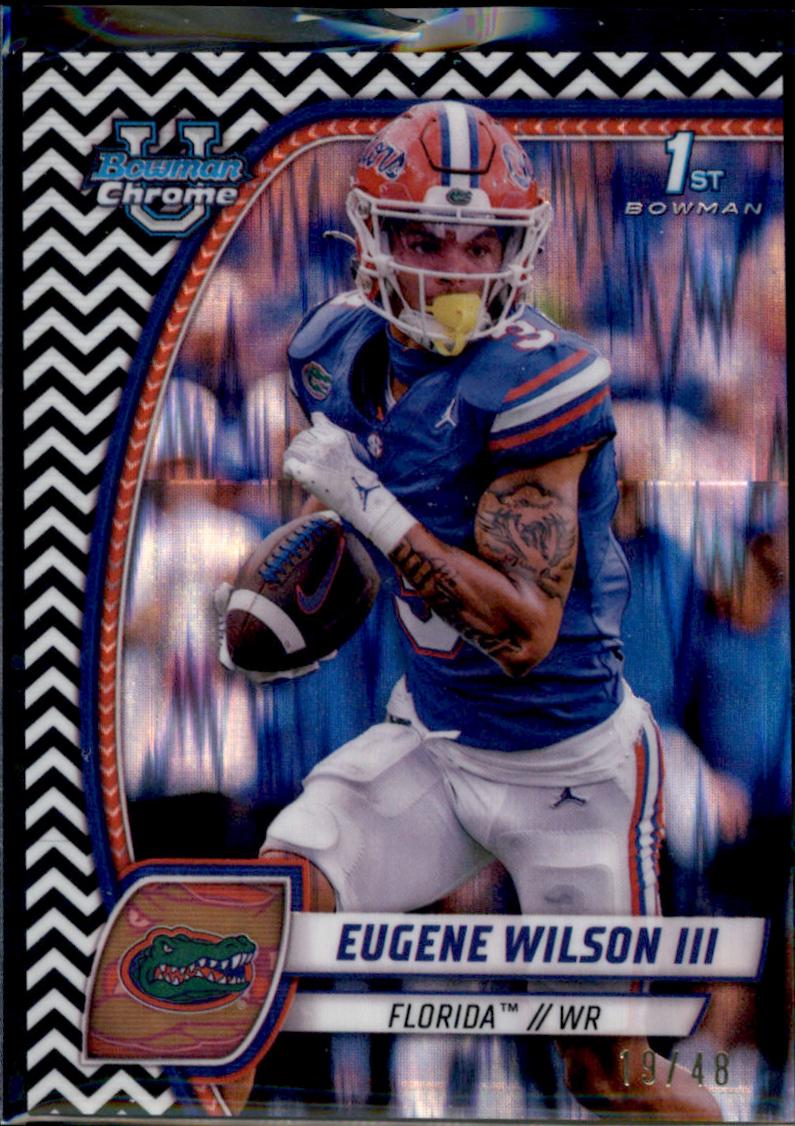 Eugene Wilson III [Black White Stealth Refractor] #74