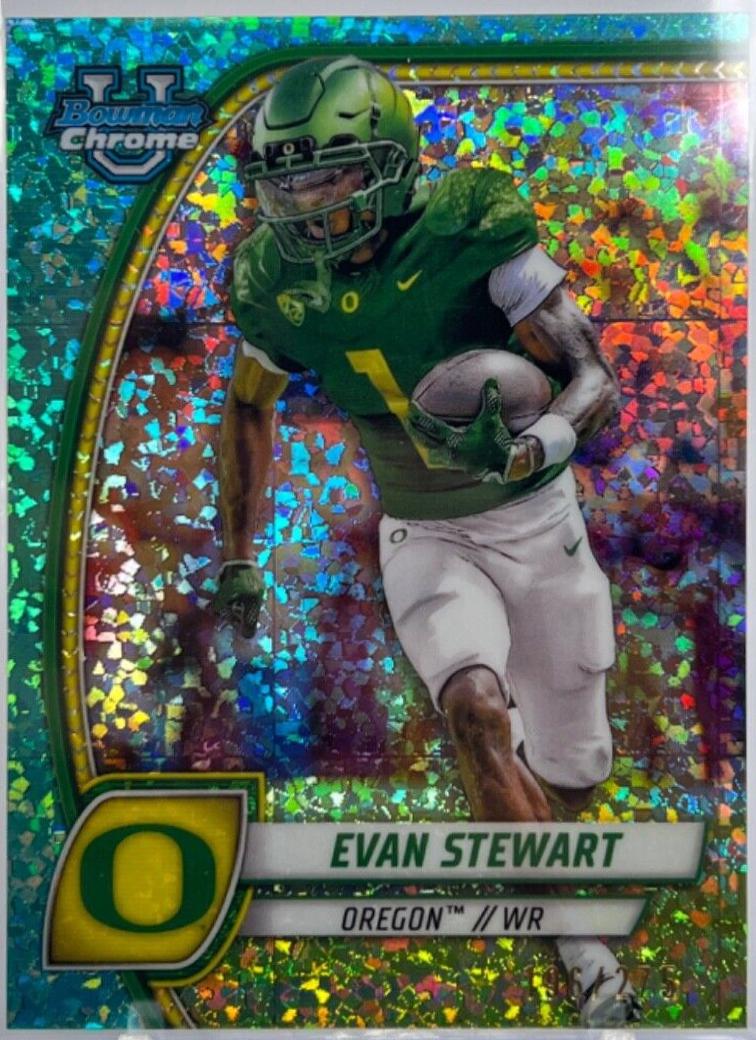 Evan Stewart [Aqua Mini Diamond Refractor] #75