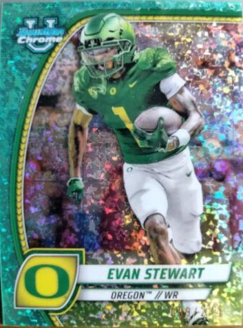 Evan Stewart [Aqua Refractor] #75