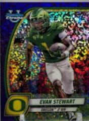 Evan Stewart [Purple Mini Diamond Refractor] #75