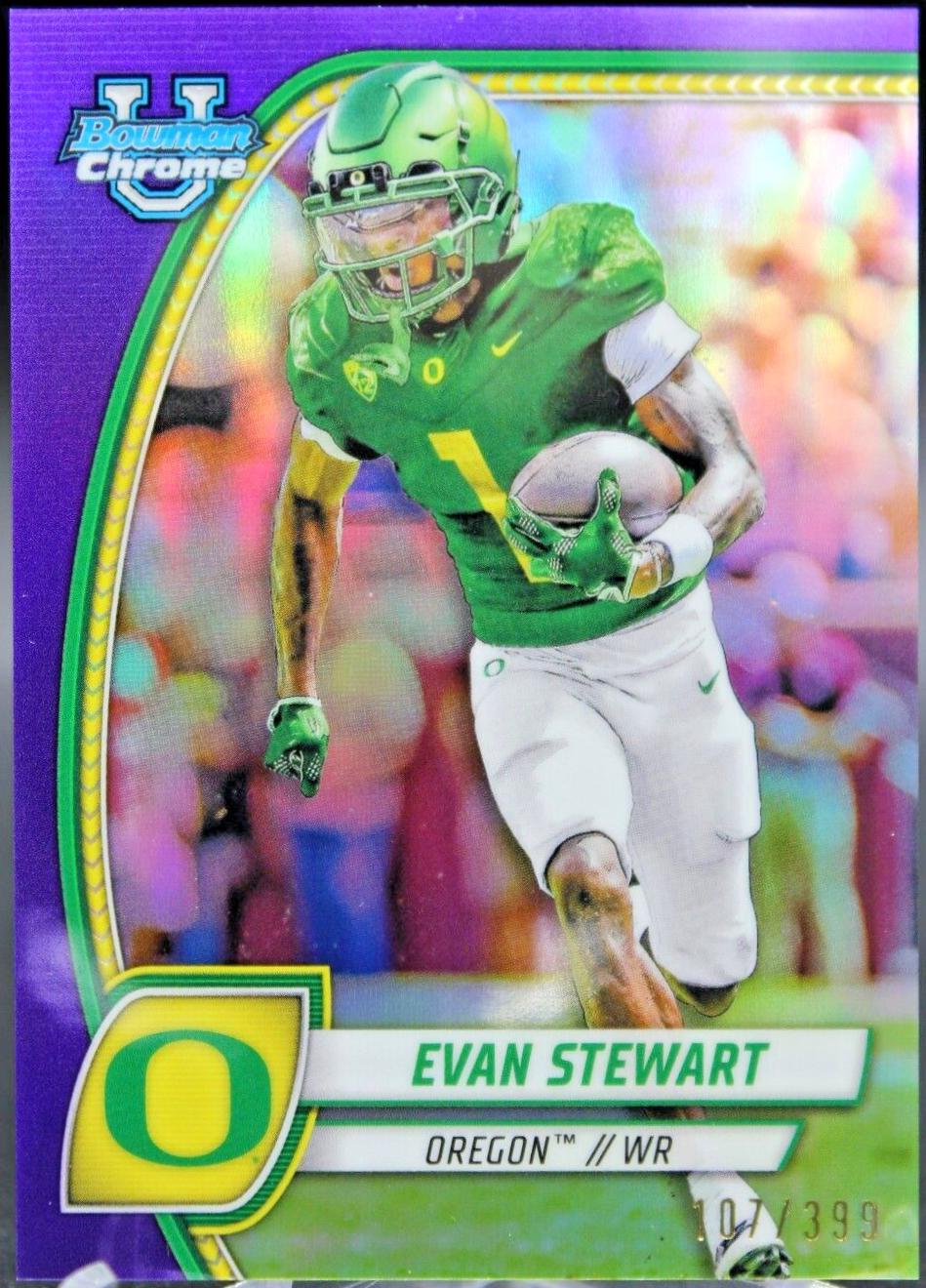 Evan Stewart [Purple Refractor] #75