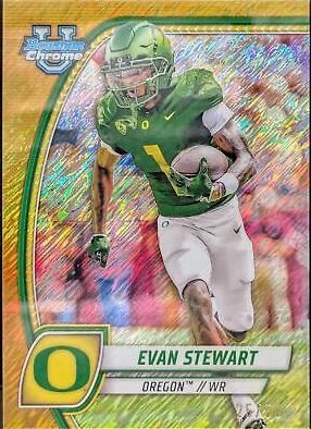 Evan Stewart [Shimmer Gold Refractor] #75