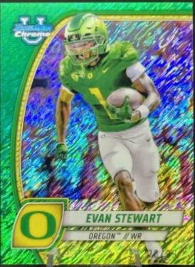 Evan Stewart [Shimmer Green Refractor] #75