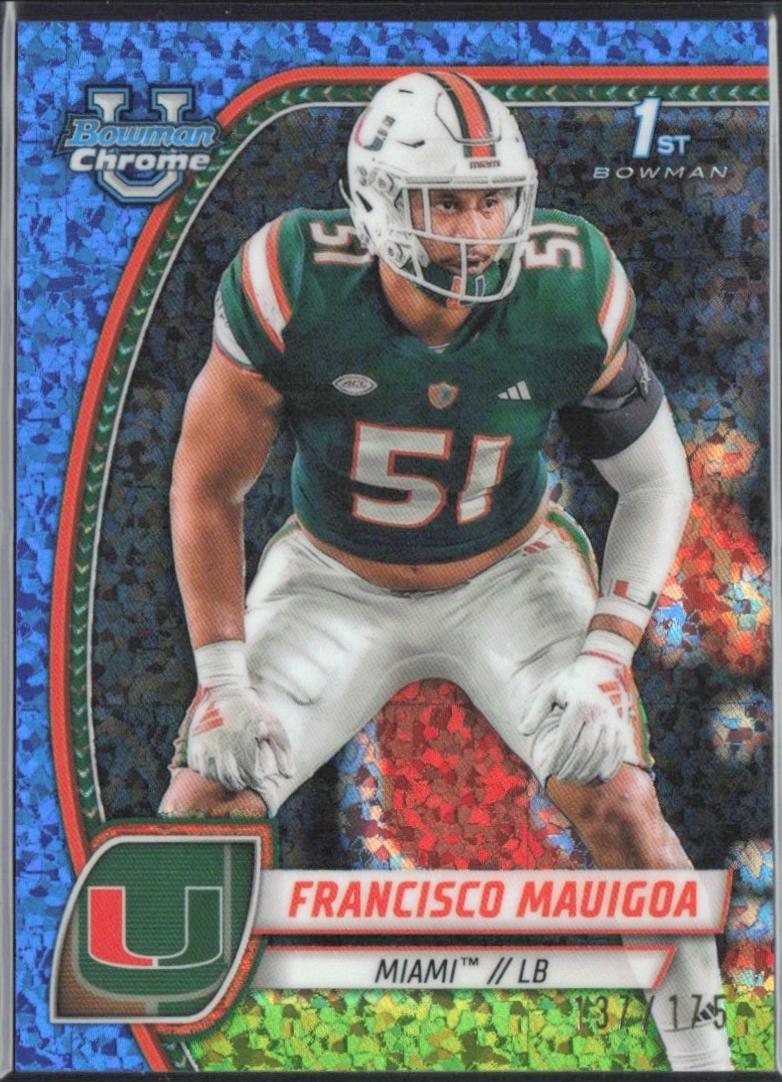 Francisco Mauigoa [Blue Mini Diamond Refractor] #30