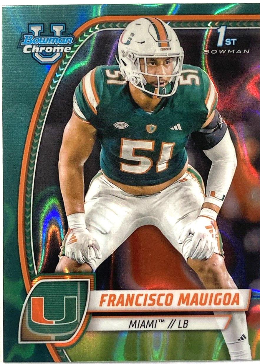 Francisco Mauigoa [Teal Lava Refractor] #30