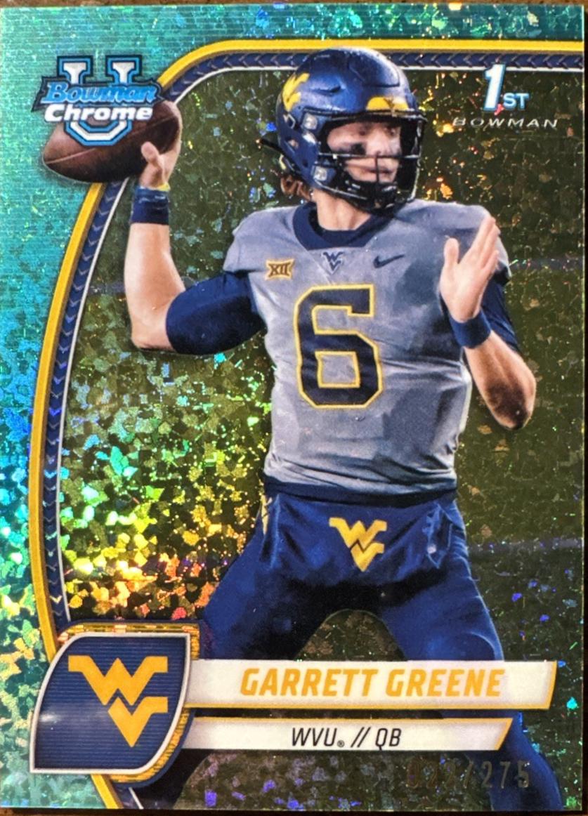 Garrett Greene [Aqua Mini Diamond Refractor] #77