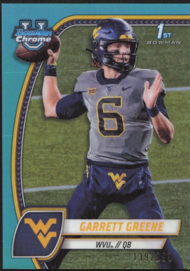 Garrett Greene [Aqua Refractor] #77