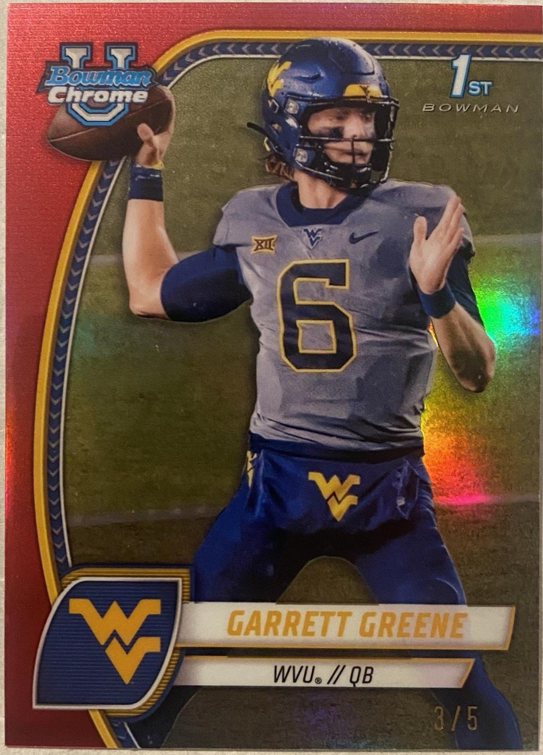 Garrett Greene [Red Refractor] #77