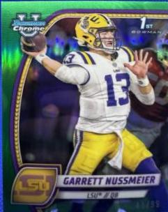 Garrett Nussmeier [Green Lava Refractor] #5