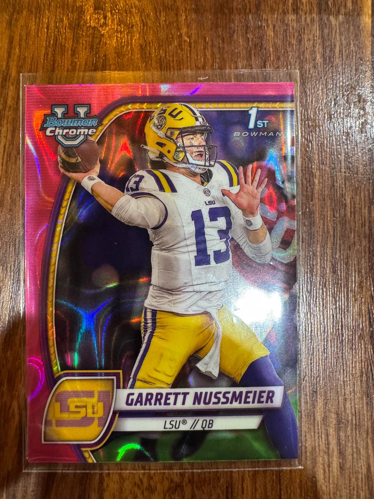 Garrett Nussmeier [Pink Lava] #5