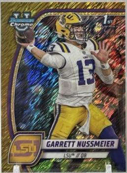Garrett Nussmeier [Shimmer Gold Refractor] #5