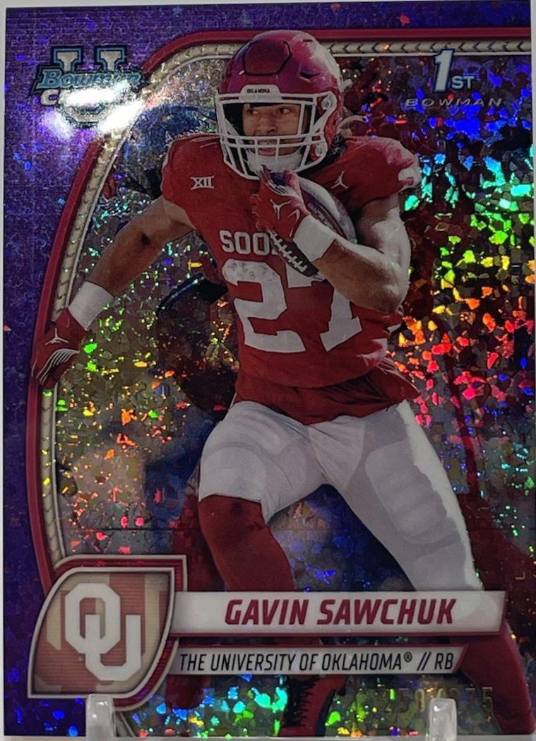 Gavin Sawchuk [Purple Mini Diamond Refractor] #78