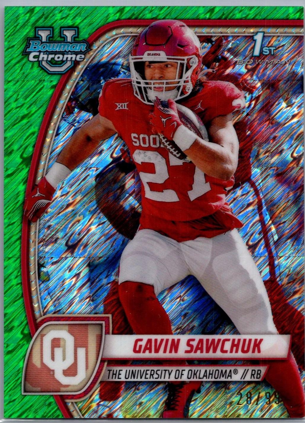 Gavin Sawchuk [Shimmer Green Refractor] #78
