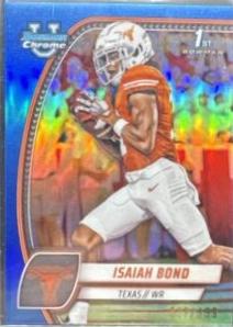 Isaiah Bond [Blue Refractor] #60