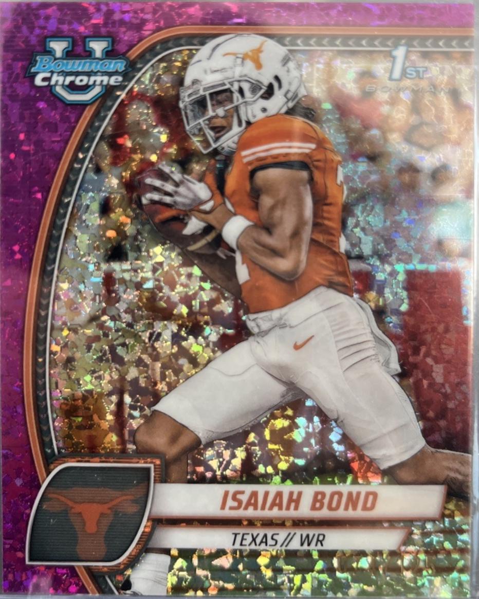 Isaiah Bond [Fuchsia Mini Diamond Refractor] #60