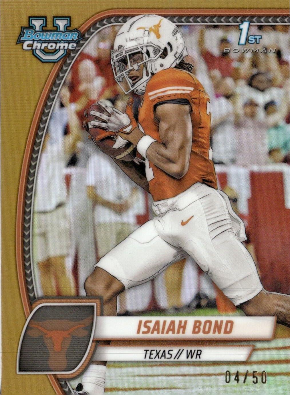 Isaiah Bond [Gold Refractor] #60
