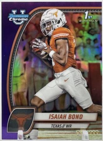 Isaiah Bond [Purple Refractor] #60