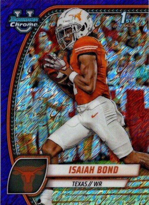 Isaiah Bond [Shimmer Purple Refractor] #60