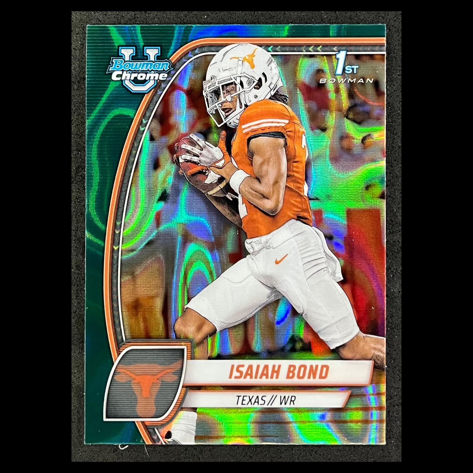Isaiah Bond [Teal Lava Refractor] #60