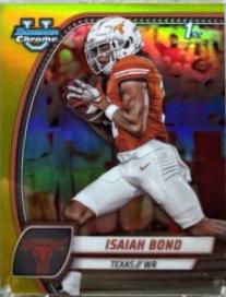Isaiah Bond [Yellow Refractor] #60