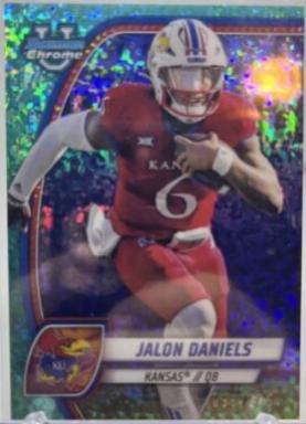Jalon Daniels [Aqua Mini Diamond Refractor] #88