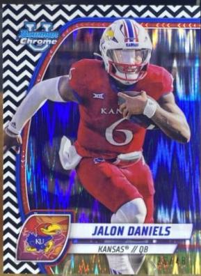 Jalon Daniels [Black White Stealth Refractor] #88